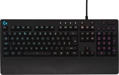 Logitech G G213 Prodigy Gaming Keyboard, LIGHTSYNC RGB Backlit Keys, Spill-Resis