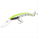 15.5cm / 16.3g Wobbler leurre de pêche Big Crank Bait Minnow Bass Trolling Artificial Bait Pike Carp leurres de pêche 15.5cm 08