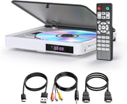 DVD Player , DVD Player for TV with All Regions Free, DVD/CD Player HDMI 1080P w