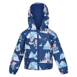 Regatta Childrens Unisex Childrens/Kids Muddy Puddle Peppa Pig Winter Scene Padded Waterproof Jacket (Space Blue) - Size 2-3Y