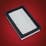 Luftfilter big bike parts - Standard air filter svart röd