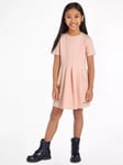 Calvin Klein Jeans Kids' Pleated Skater Dress, Faint Blossom