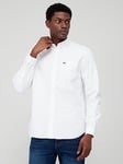 Lacoste Long Sleeve Oxford Shirt - White