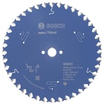 Bosch 2608644036 EXWOH 40 Tooth Top Precision Circular Saw Blade, 0 V, Blue