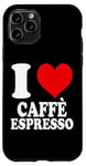 Coque pour iPhone 11 Pro I Love Caffè Espresso