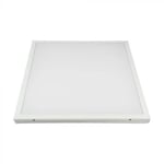 V-Tac 60x60 LED panel i ram - 36W, inbyggd i vit ram till direkt montering - Dimbar : Inte dimbar, Kulör : Neutral