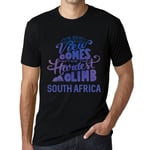 Homme Tee-Shirt - The Best View Comes After Hardest Mountain Climb South Africa - T-Shirt Graphique Éco-Responsable Vintage Cadeau Nouveauté