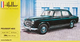 Heller - 80161 - Maquette - Voiture - Peugeot 403 - Echelle 1/43 - Classique