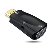 PremiumCord Convertisseur HDMI vers VGA + Audio, Full HD 1080P