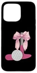 Coque pour iPhone 15 Pro Max Coquette Bow Mini Golf Golf Fête des Mères Mini Golf Maman