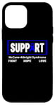 Coque pour iPhone 12 mini Ruban bleu - Soutien de la sensibilisation au syndrome de McCune-Albright