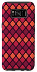 Coque pour Galaxy S8 Rose et orange dégradé mignon aura esthétique