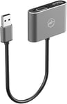 ML312842-Adaptateur USB 3.0 vers HDMI & VGA-Compatible macOS et Windows-Adaptateur vidéo.[W377]