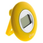 Thermomètre d'intérieur jaune foncé écran LCD - Otio