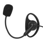 DAUERHAFT 3.5mm Jack Stereo Headset Two-Way Radio Earpiece Motorcycle Headset,for V6 V4 Motorcycle Intercom and Bluetooth Intercom