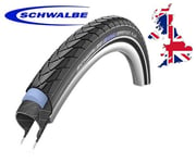 1 X Schwalbe Marathon Plus 700 x 38c Black Reflective