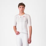 Castelli Aero Race 8S Kort Sykkeltrøye White, Str. M