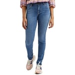 Lee Women's Scarlett High Jeans, Feels Like Indigo, 33W / 33L