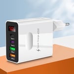 45W USB C Laturi Pistoke Pikalataus Laite Adapteri IPhonelle ja Androidille