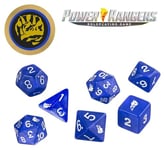 Power Rangers: RPG Dice Set Blue - Jeu de Rôle - Jeu de Dés - Renegade Game Studios