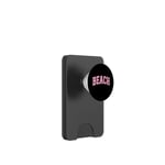 Rose plage Varsity PopSockets PopWallet pour MagSafe