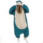 Vuxna Pyjamas i ett stycke, Animal Kigurumi Onesie För män Kvinnor Helkroppspyjamas Tecknad Snorlax Pyjamas Kostym XXL