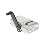 Lampe Torche - Dynamo ZL388/5 - A LED, Chargeur de Téléphone Mobile, TORCH-LDYN-