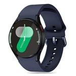 Samsung Galaxy Watch 4 / 5 / 6 / 7 / FE Tech-Protect Silikon Rem - Navy Blue