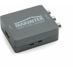 Marmitek - converter hdmi - rca/ scart - connect ha13 - 08263