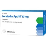 Loratadin Apofri 10 mg Loratadin 30 tablett(er)