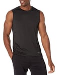 Amazon Essentials Men's Tech Stretch Muscle Shirt, Black, S
