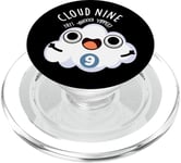 Jeu de mots humoristique Cloud Nine PopSockets PopGrip pour MagSafe