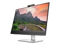 Hp E27m G4 Conferencing Monitor - E-Series - Led-Skärm - 27" - 2560 X 1440 Qhd @ 75 Hz - Ips - 300 Cd/M² - 1000:1 - 5 Ms - Hdmi, Displayport, Usb-C - Högtalare - Silver (Ställ), Svart Huvud - För Elite Mobile Thin Client Mt645 G7  Fortis 11 G9  Pro