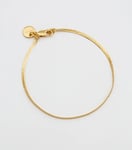 Syster P Herringbone Armband Guld S/M