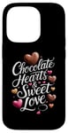 iPhone 14 Pro Chocolates HeartsSweet Love ValentinesDay ChocolateLover Case