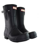 Hunter Insulated Mens Black Wellington Boots - Size UK 7