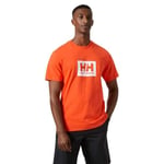 Helly Hansen Mens HH Box T-Shirt - Flame, M