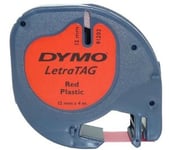 91203 Dymo LT Label Polyester Rød 12mm (4m) S0721630