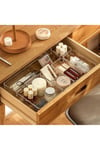 12PCS Clear Plastic Drawer Storage Multifunctional Organizer