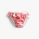 Vimse Swim Diaper, Pink whale frill XXL 13-17 kg 1 st