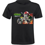 Moot Plants Vs Zombies Trädgård Warfare Figurer Pojkar och flickor Design Crew Neck T-shirt S