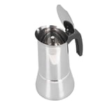 (6 Cup)Stovetop Stainless Steel Moka Pot Coffee Making Pot For Induction