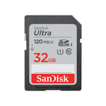 SANDISK Ultra 32GB SDHC Memory Card (SDSDUN4-032G-GN6IN)