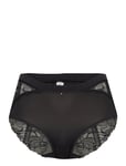 Orangerie Dream High-Waisted Full Brief Designers Panties High Waisted Panties Black CHANTELLE