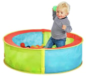 POP UP BALL PIT TESCO KIDS INDOOR /  OUTDOOR ROUND BALL PIT 80x23cm **BRAND NEW*