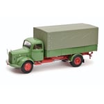 MERCEDES L3500 TELONATO 1950 GREEN 1:18 Schuco Camion Die Cast Modellino