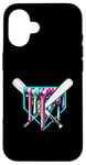 iPhone 16 Baseball Home Plate Drip 2 Ice-Cream for Softball Case