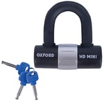 Oxford HD Mini Shackle Lock - Black, One Size