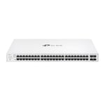 TP-Link Festa FS352GP Commutateur PoE+ Gigabit 52 Ports, 48 Ports PoE, 384 W, Gestion dans Le Cloud, QoS, sécurité avancée, idéal pour Les réseaux d'entreprise à Forte Demande