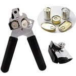 Craft Kitchen Manual Easy Grip Stainless Steel Heavy Duty Tin Opener